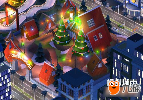 狂欢圣诞！《模拟城市：我是市长》推出圣诞建筑